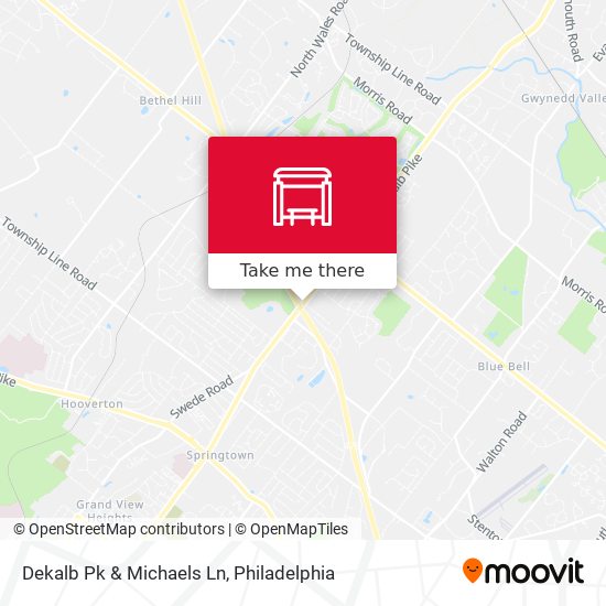 Mapa de Dekalb Pk & Michaels Ln