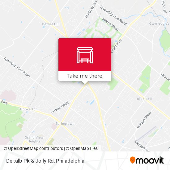 Dekalb Pk & Jolly Rd map