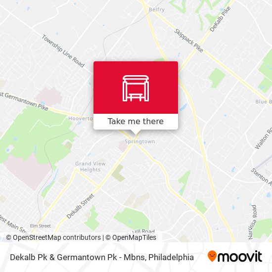 Dekalb Pk & Germantown Pk - Mbns map