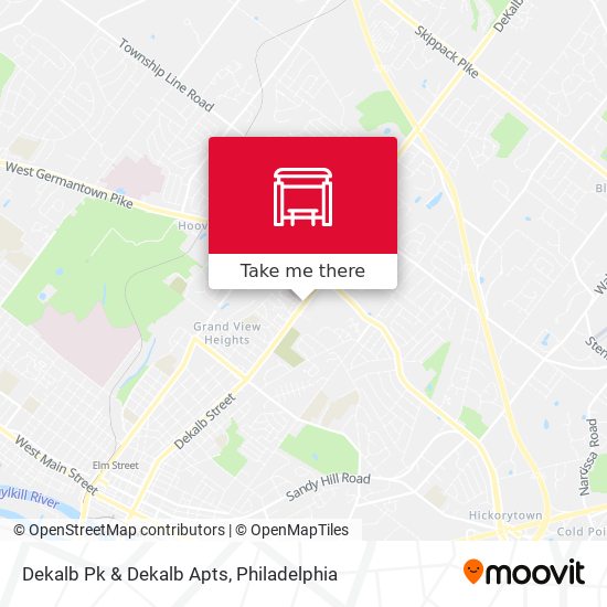 Mapa de Dekalb Pk & Dekalb Apts