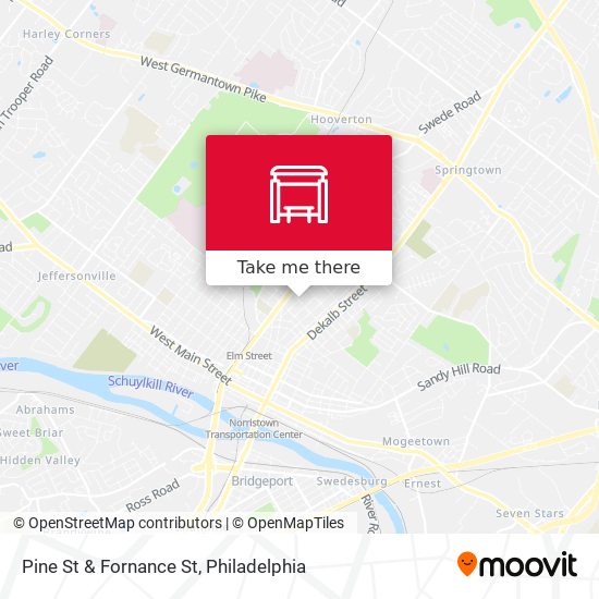 Mapa de Pine St & Fornance St