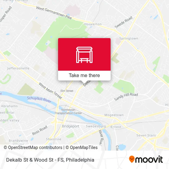 Dekalb St & Wood St - FS map