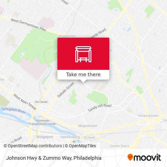 Johnson Hwy & Zummo Way map