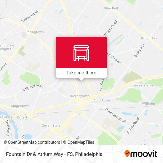 Fountain Dr & Atrium Way - FS map
