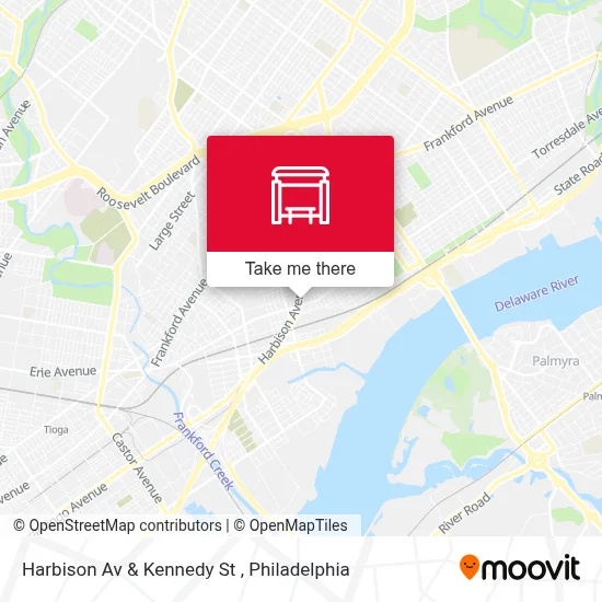 Harbison Av & Kennedy St map