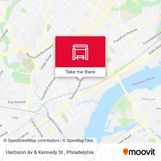 Harbison Av & Kennedy St map