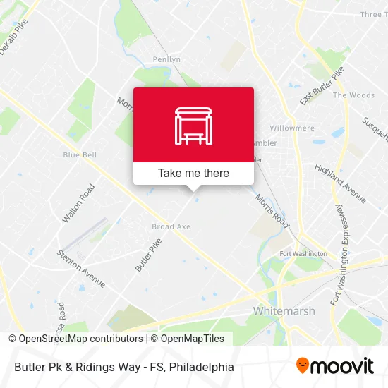 Butler Pk & Ridings Way - FS map