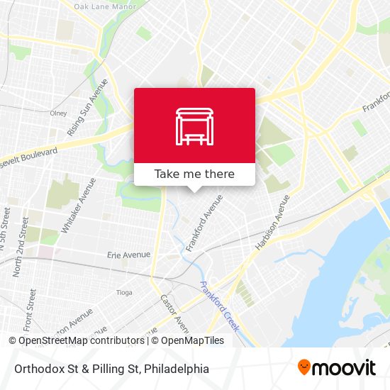 Mapa de Orthodox St & Pilling St