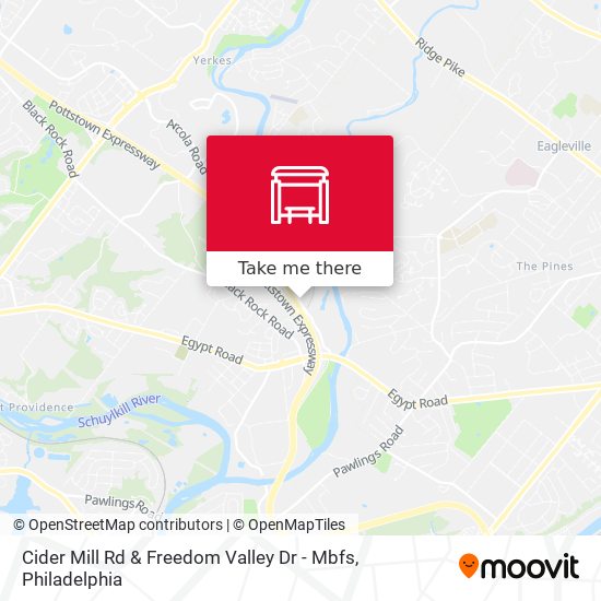 Cider Mill Rd & Freedom Valley Dr - Mbfs map