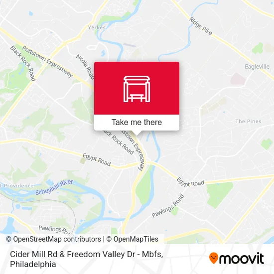 Cider Mill Rd & Freedom Valley Dr - Mbfs map