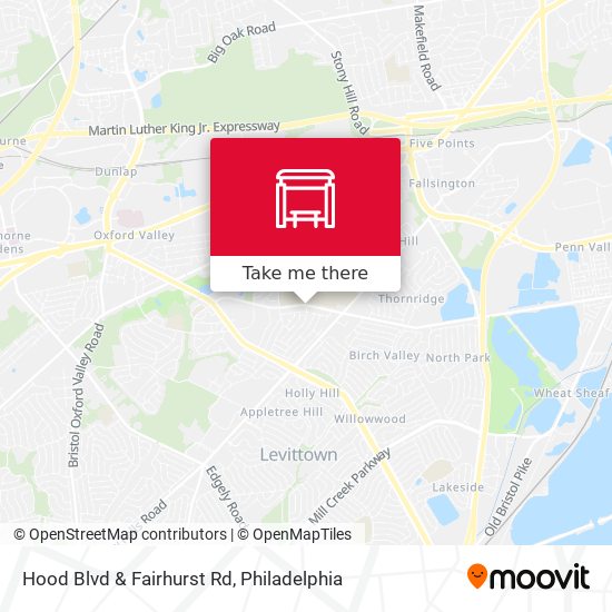 Mapa de Hood Blvd & Fairhurst Rd