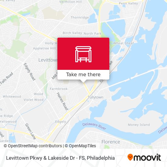 Mapa de Levittown Pkwy & Lakeside Dr - FS