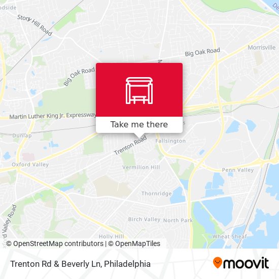 Trenton Rd & Beverly Ln map