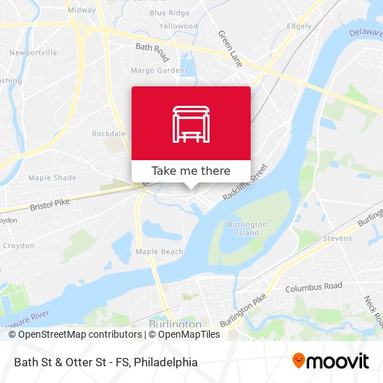 Bath St & Otter St - FS map