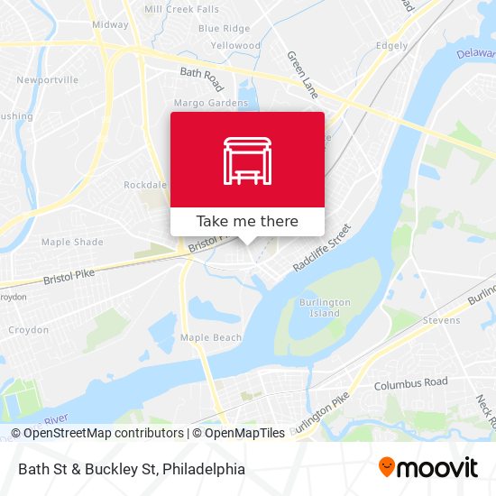 Mapa de Bath St & Buckley St