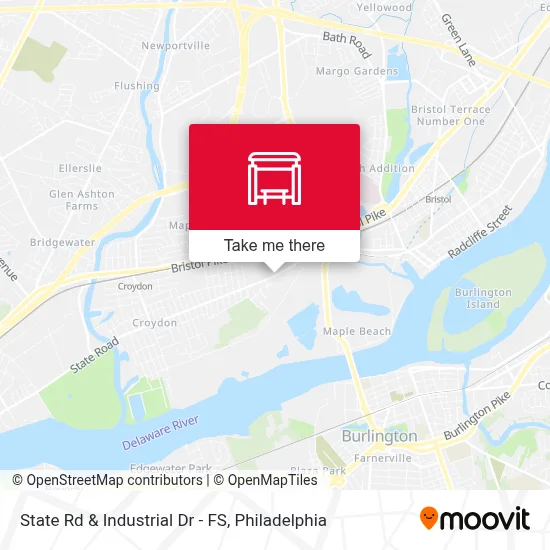 State Rd & Industrial Dr - FS map