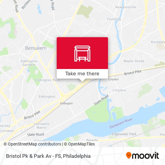 Bristol Pk & Park Av - FS map