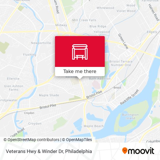 Veterans Hwy & Winder Dr map