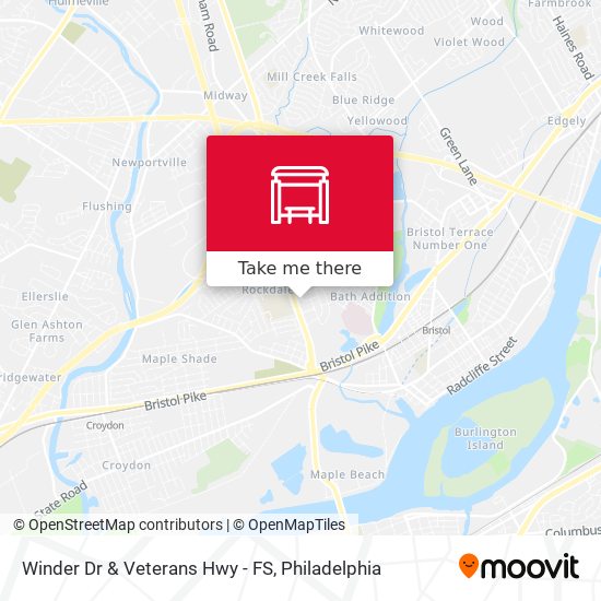 Winder Dr & Veterans Hwy - FS map