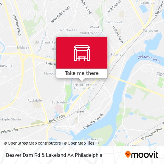 Beaver Dam Rd & Lakeland Av map