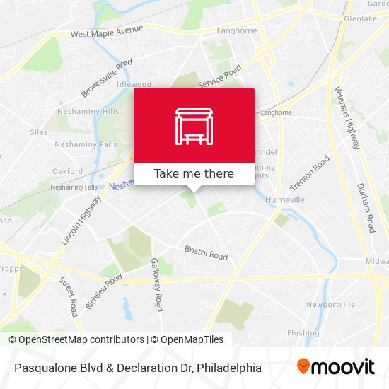 Mapa de Pasqualone Blvd & Declaration Dr