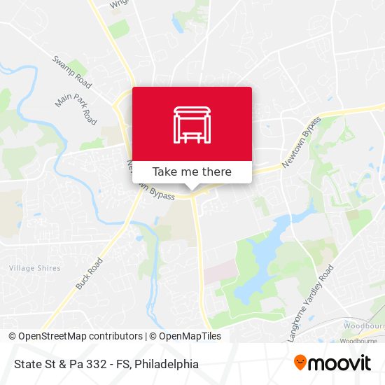 Mapa de State St & Pa 332 - FS