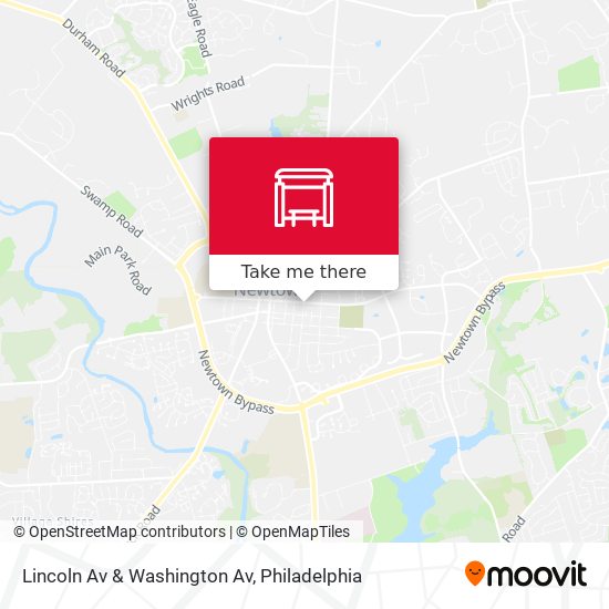 Mapa de Lincoln Av & Washington Av