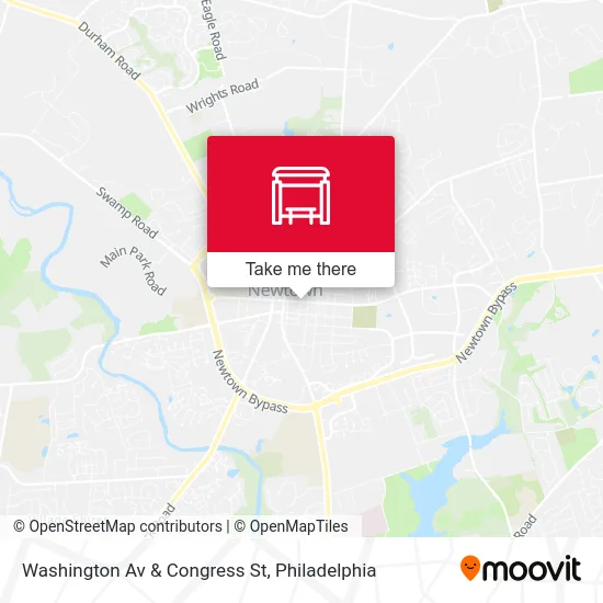 Washington Av & Congress St map