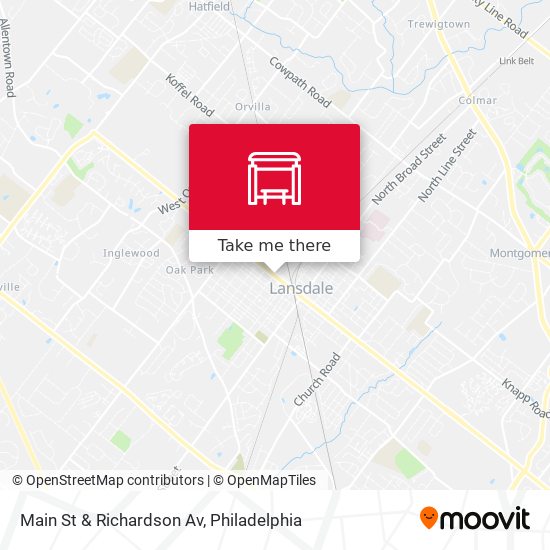 Mapa de Main St & Richardson Av