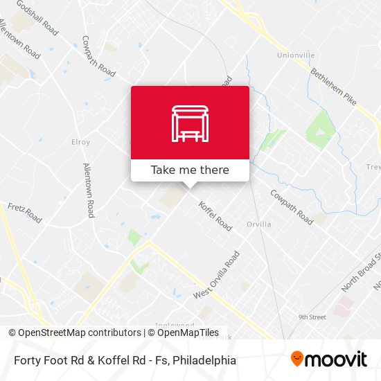 Mapa de Forty Foot Rd & Koffel Rd - Fs