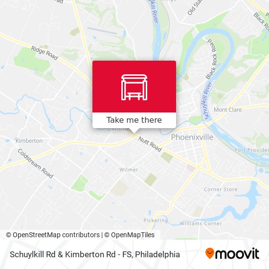 Mapa de Schuylkill Rd & Kimberton Rd - FS