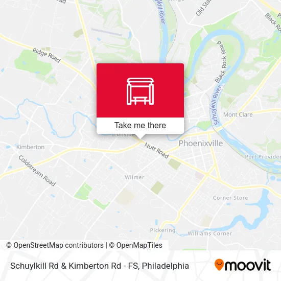 Schuylkill Rd & Kimberton Rd - FS map