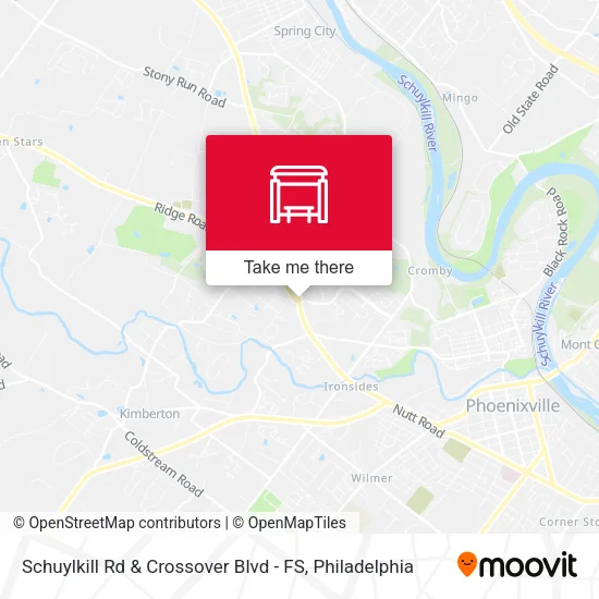 Schuylkill Rd & Crossover Blvd - FS map