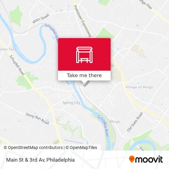 Mapa de Main St & 3rd Av