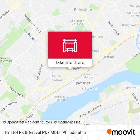 Bristol Pk & Gravel Pk - Mbfs map