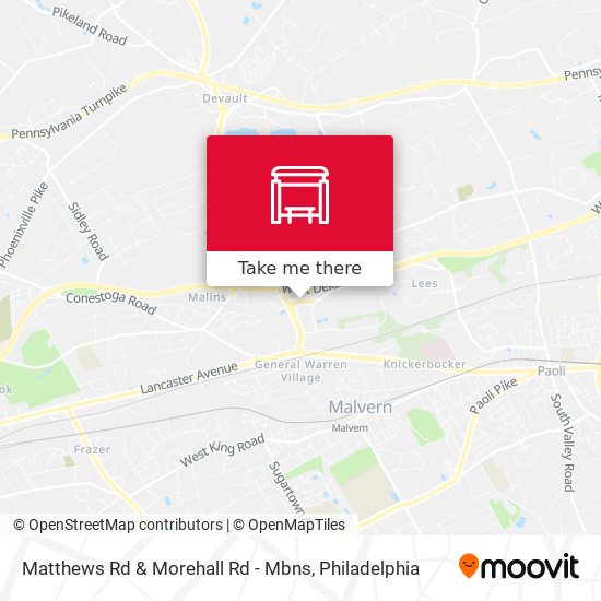Mapa de Matthews Rd & Morehall Rd - Mbns