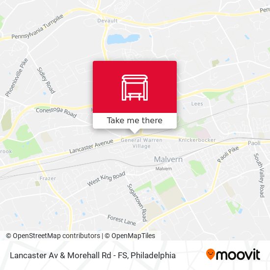 Lancaster Av & Morehall Rd - FS map