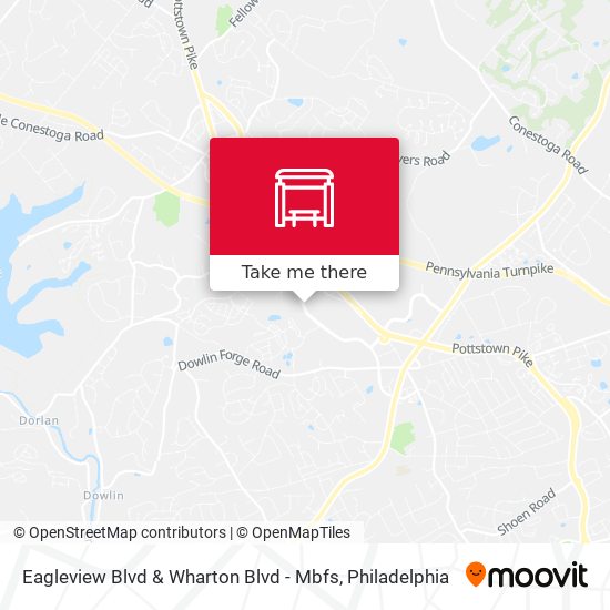 Eagleview Blvd & Wharton Blvd - Mbfs map