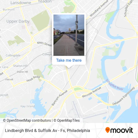 Lindbergh Blvd & Suffolk Av - Fs map