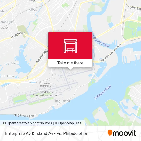 Enterprise Av & Island Av - Fs map