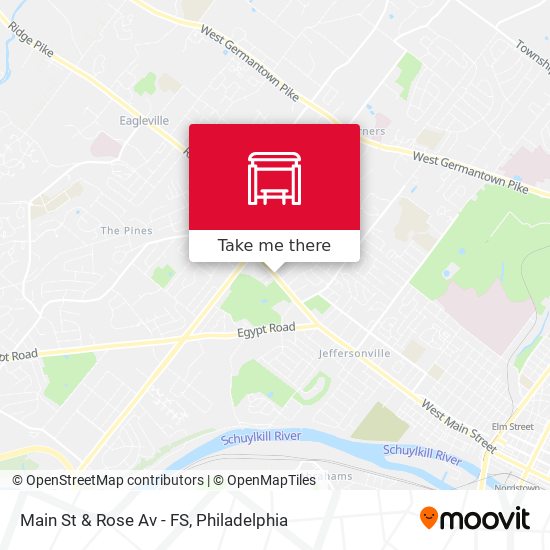 Main St & Rose Av - FS map