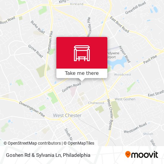 Goshen Rd & Sylvania Ln map