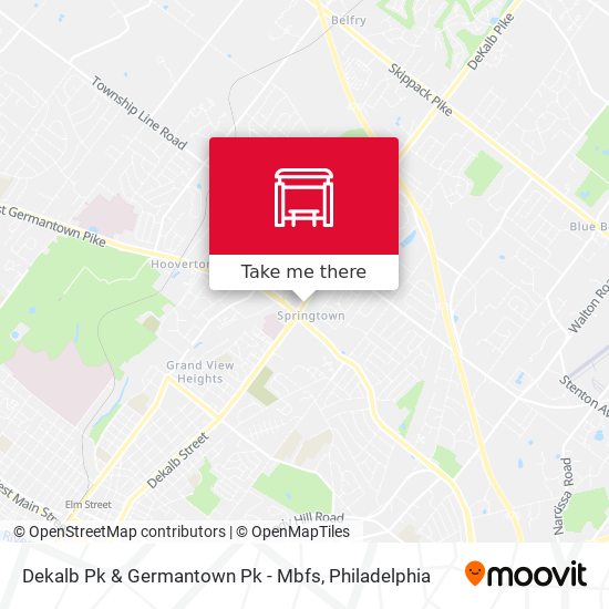 Mapa de Dekalb Pk & Germantown Pk - Mbfs