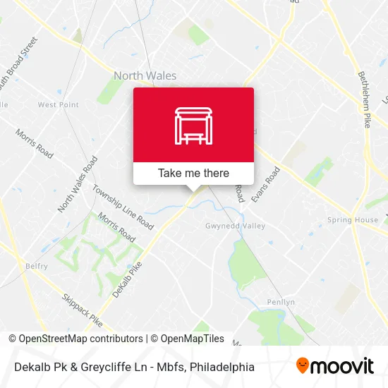 Dekalb Pk & Greycliffe Ln - Mbfs map