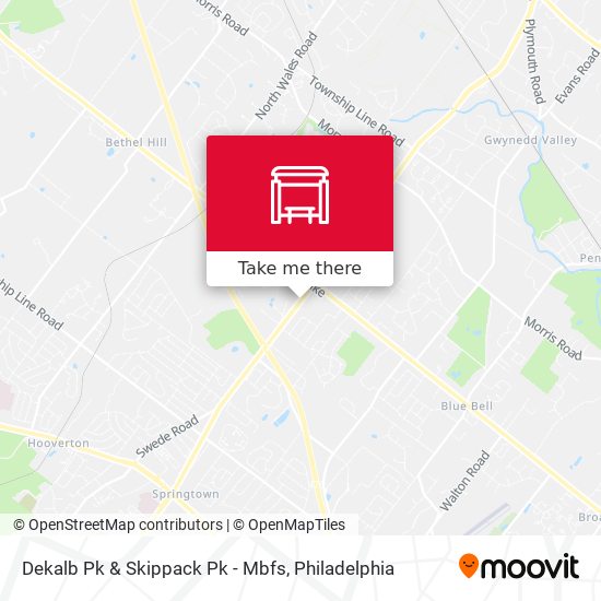 Dekalb Pk & Skippack Pk - Mbfs map