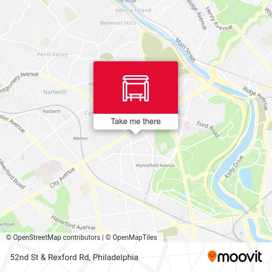 52nd St & Rexford Rd map