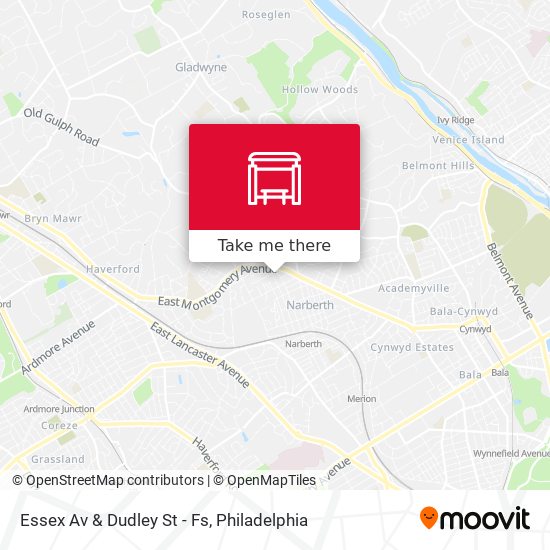 Essex Av & Dudley St - Fs map