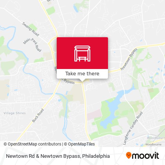 Mapa de Newtown Rd & Newtown Bypass