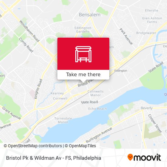 Mapa de Bristol Pk & Wildman Av - FS