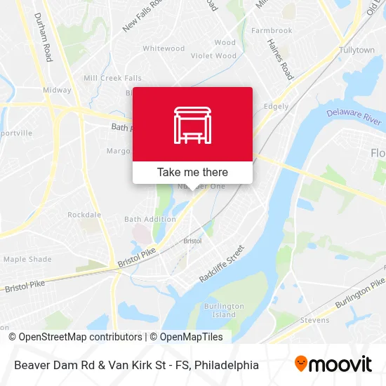 Beaver Dam Rd & Van Kirk St - FS map